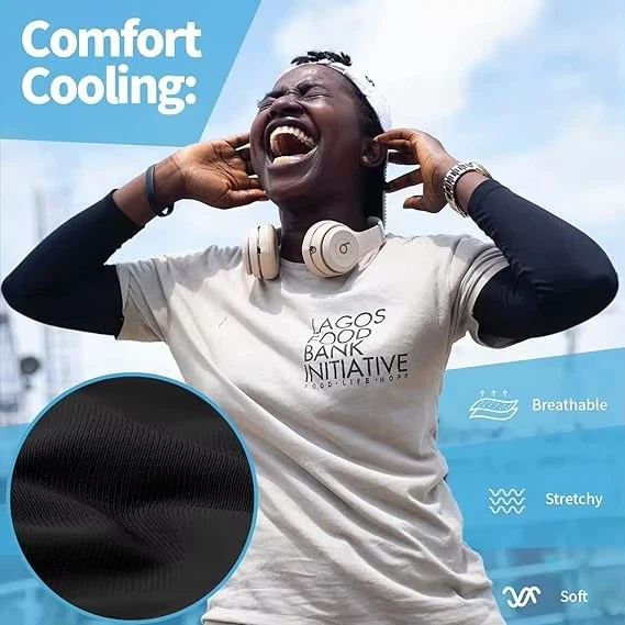 Cooling Seamless Arm sleeves Cooling Seamless Arm sleeves