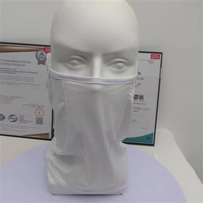 Short Icecool With Ear Loops Neck Gaiter